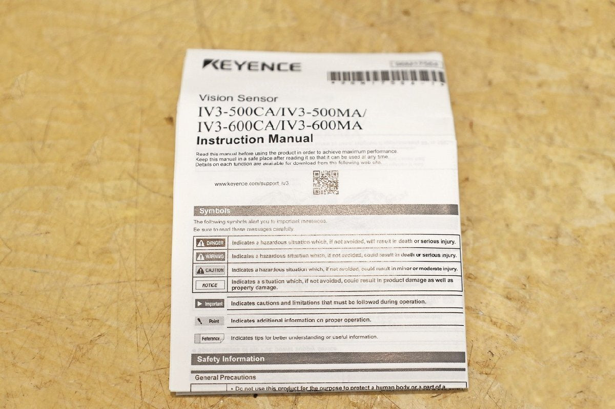 KEYENCE IV3-600CA Image Sensor Built-in Amplifier Wide Field of View Type [m1209346361]