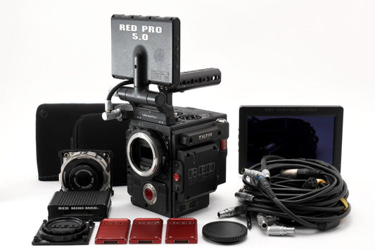 RED DSMC2 GEMINI 5K Camera 512GB x3 with 5/7 inch Monitor EF/PL Mount Deluxe Set [z676858572]