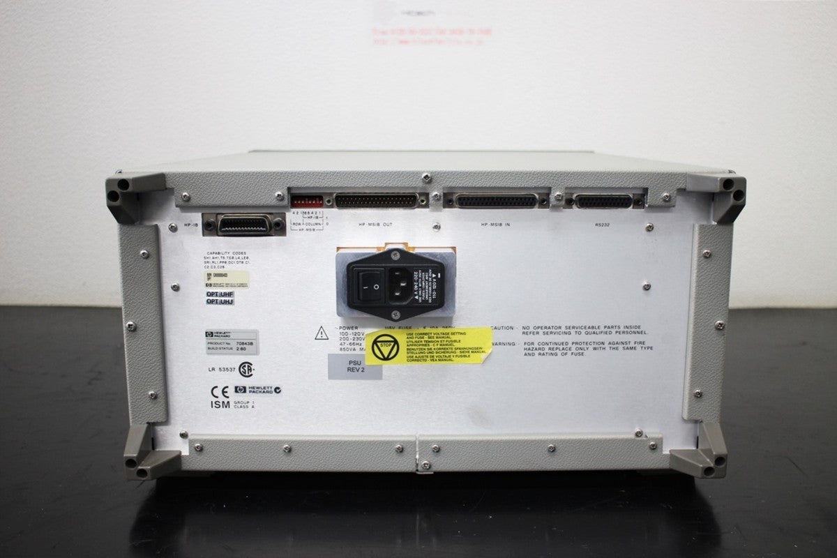 HP 70843B Bit Error Rate Tester 100Mbps-12Gbps [h465146878]