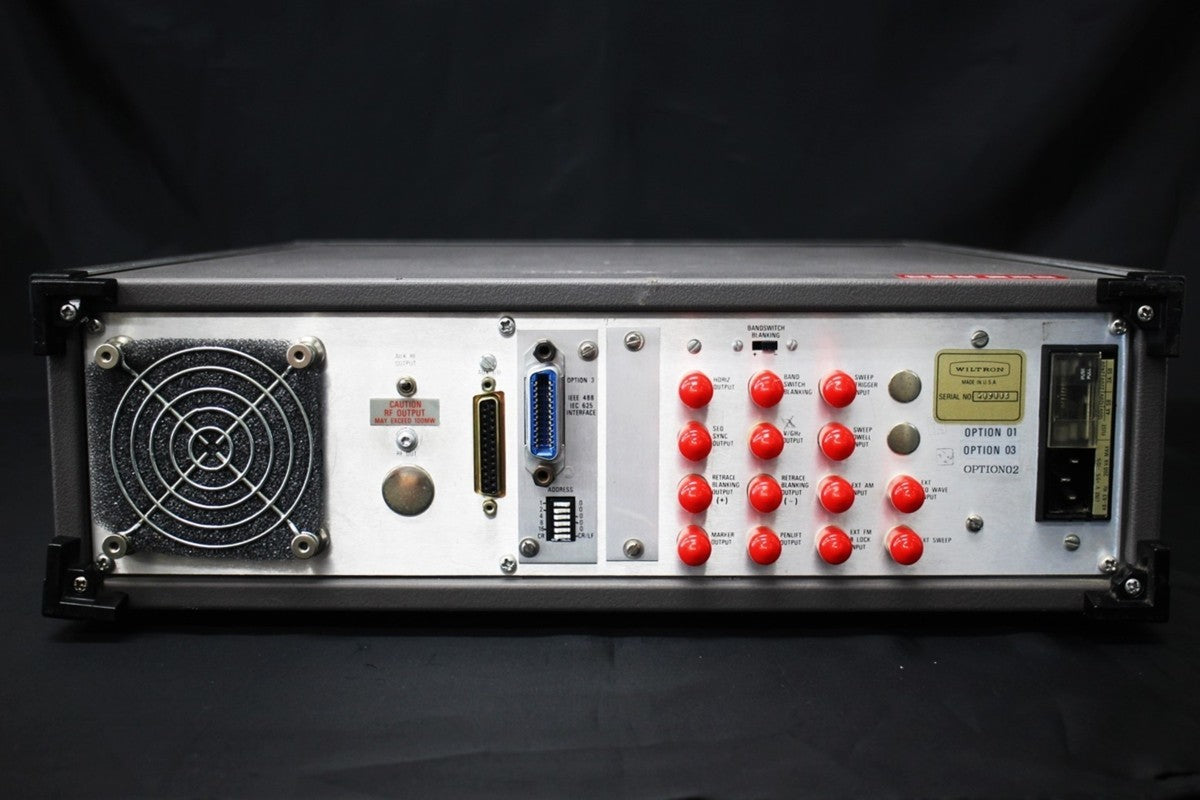Wiltron 6637A Sweep Generator 2-18.6GHz [e423630036]