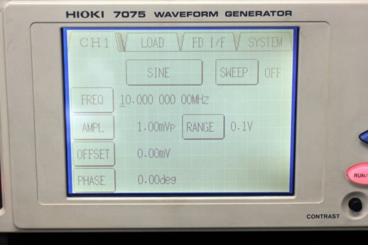 Hioki 7075-01 Waveform Generator 10MHz 2CH [458479518]