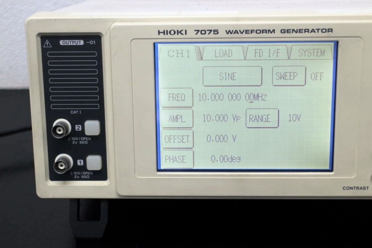 Hioki 7075-01 Waveform Generator 10MHz 2CH [458479518]