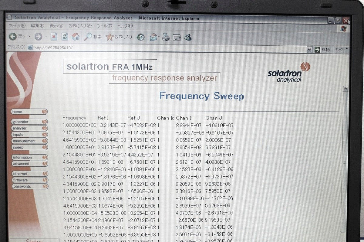 Solartron M-CHAS8 Electrochemical Measurement System Chassis [q357240681]