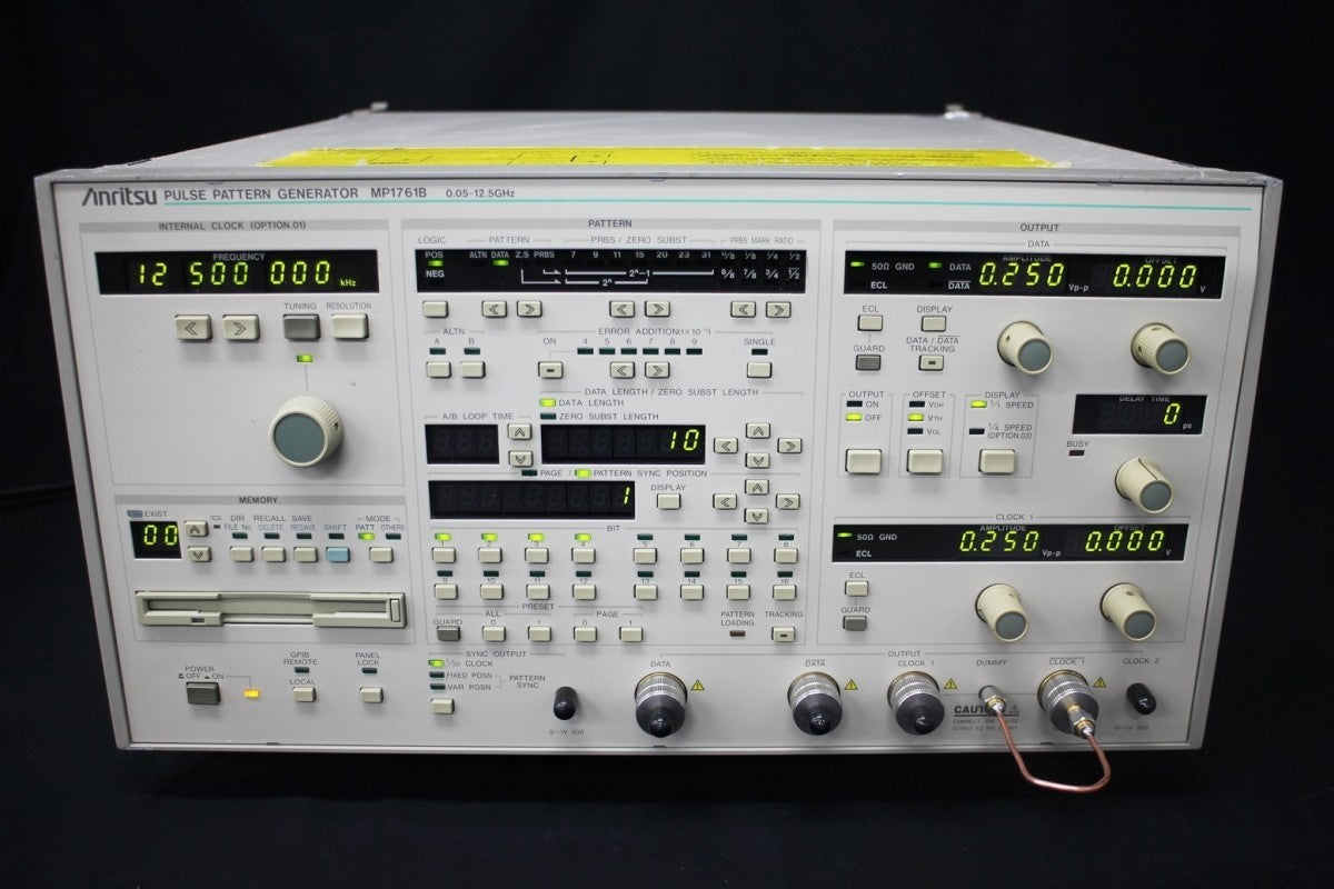 Anritsu MP1761B Pulse Pattern Generator 12.5GHz [u348473185]