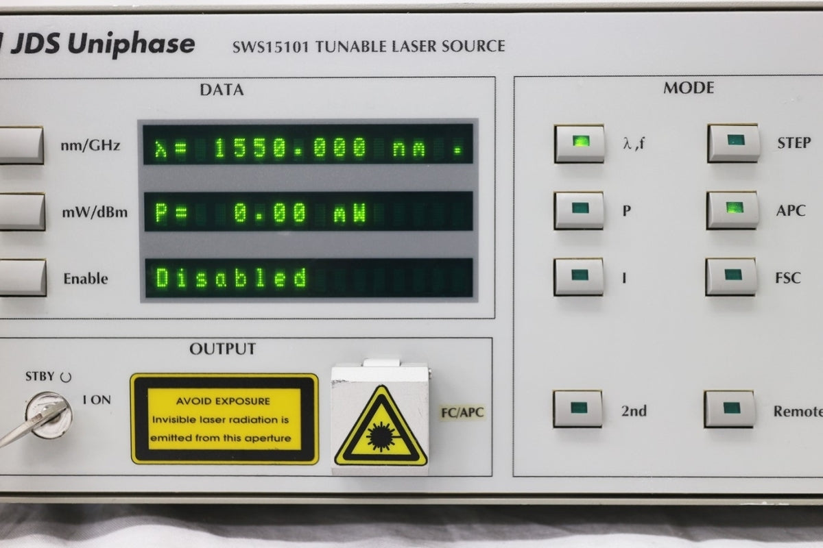 JDSU SWS15101 Tunable Laser Source 1520-1570nm [554254163]