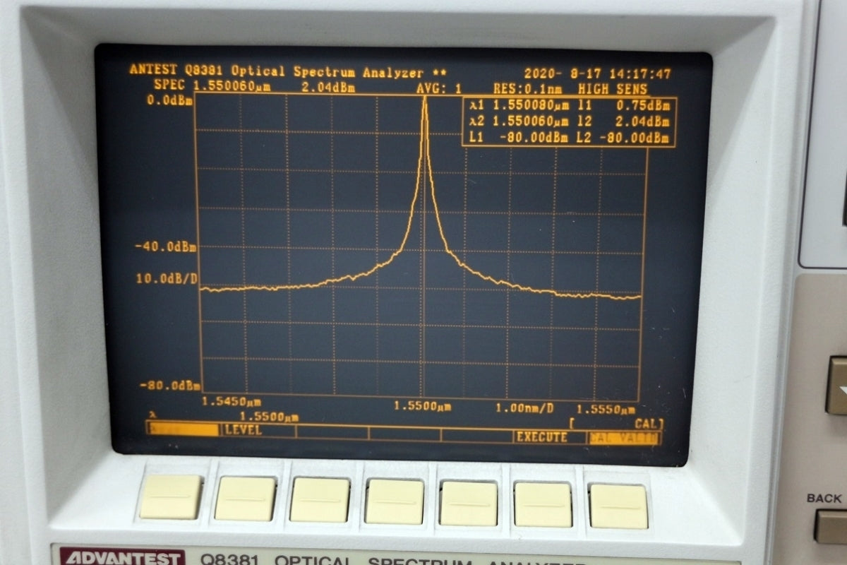 Advantest Q8381 Optical Spectrum Analyzer 600-1750nm [u443822253]