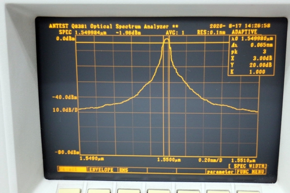 Advantest Q8381 Optical Spectrum Analyzer 600-1750nm [u443822253]