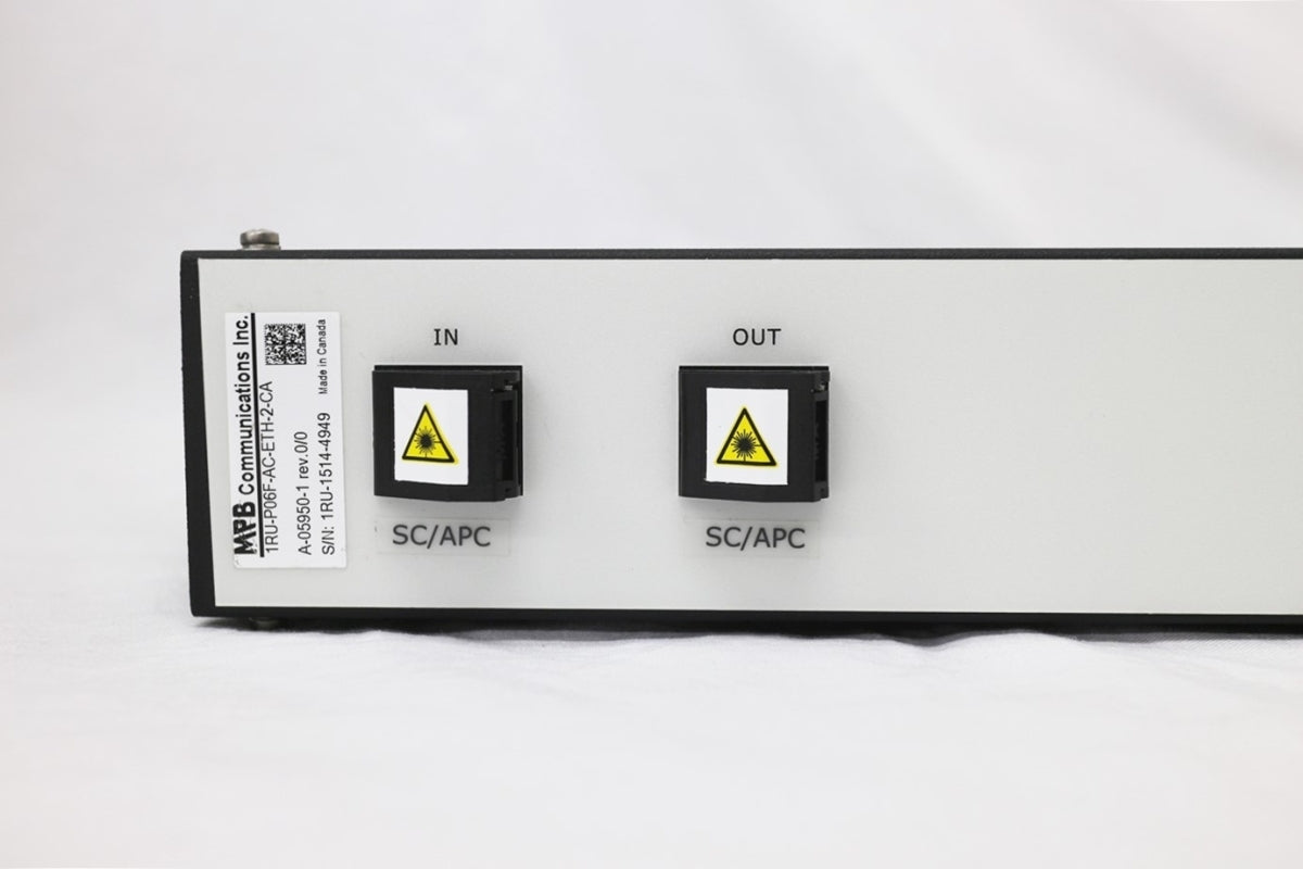 MPB 1RU-P06F-AC-ETH-2-CA Optical Power Amplifier [u440554789]