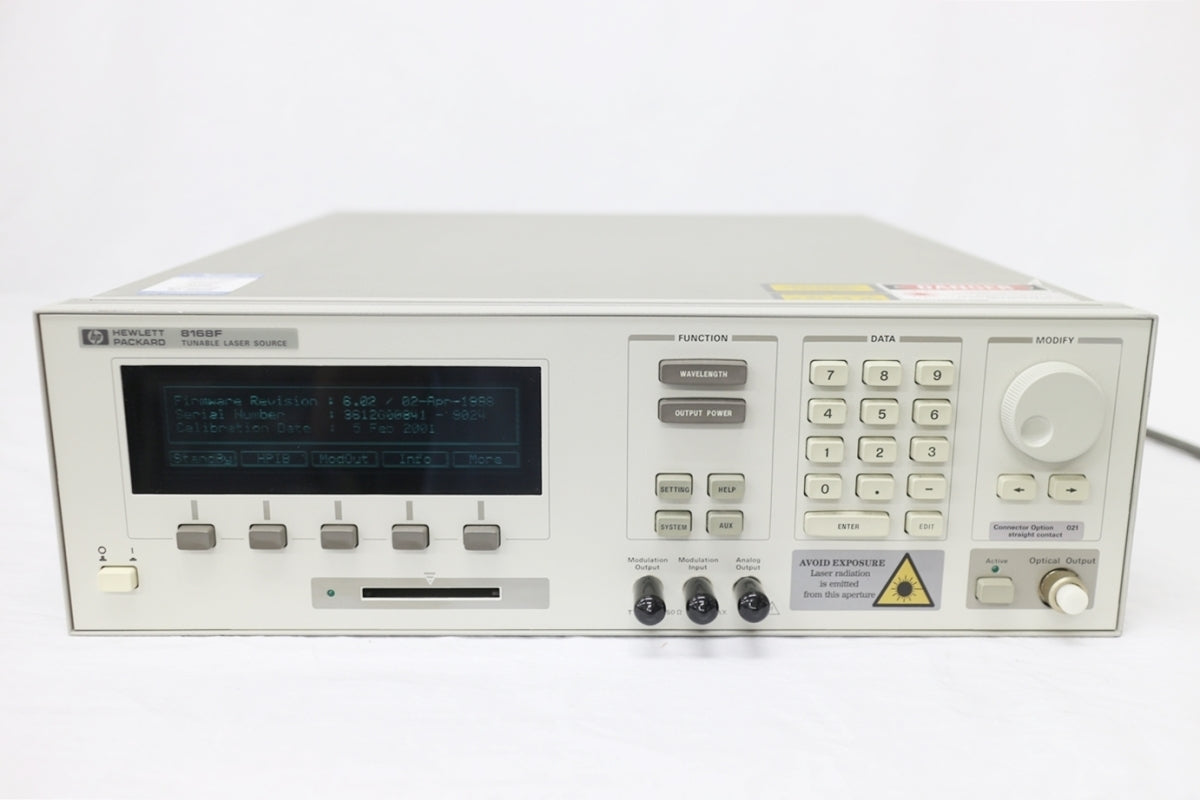 HP 8168F Tunable Laser Source 1480-1570nm [t824498758]
