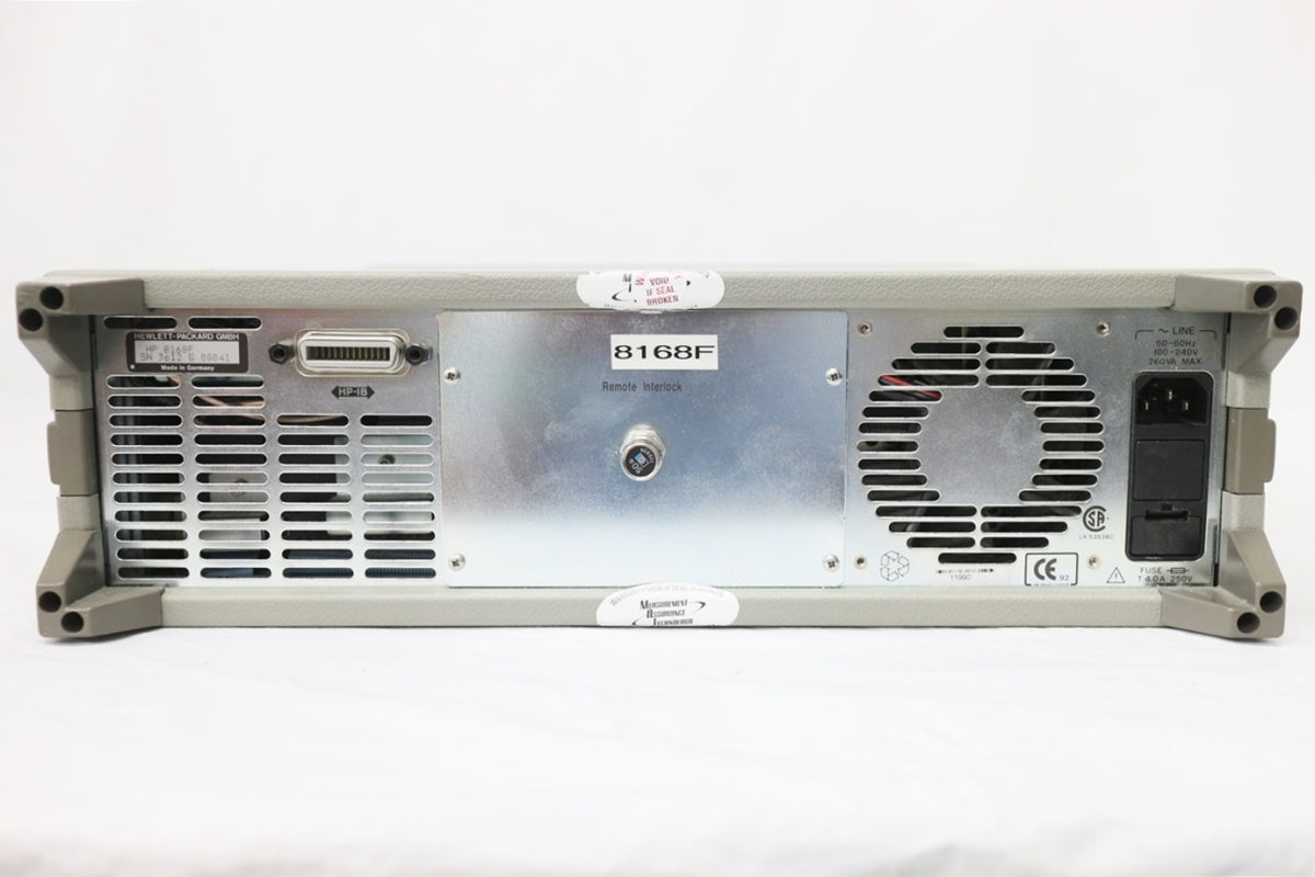 HP 8168F Tunable Laser Source 1480-1570nm [t824498758]