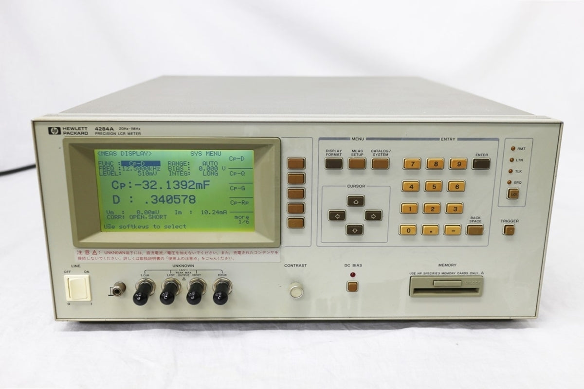 HP 4284A LCR Meter 20Hz-1MHz [p847457961]