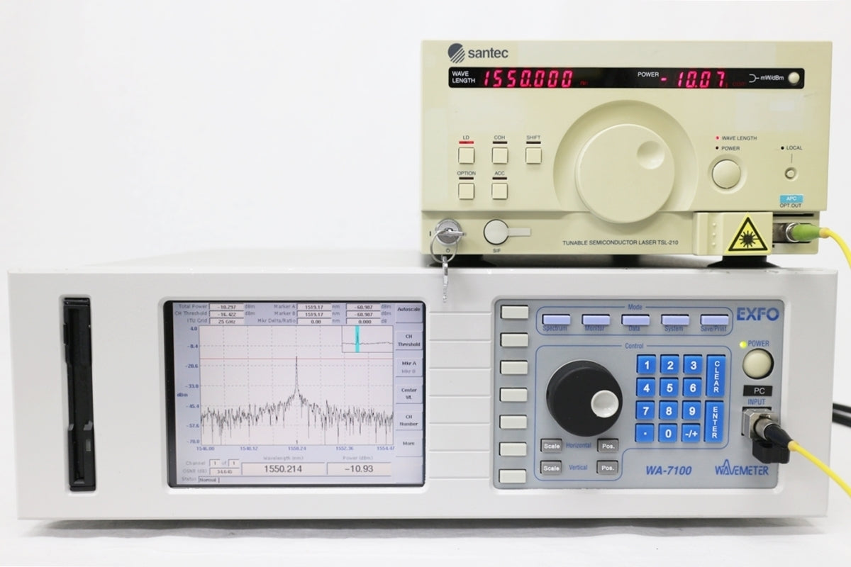 EXFO WA7100 Optical Channel Analyzer Wavemeter [m503940319]