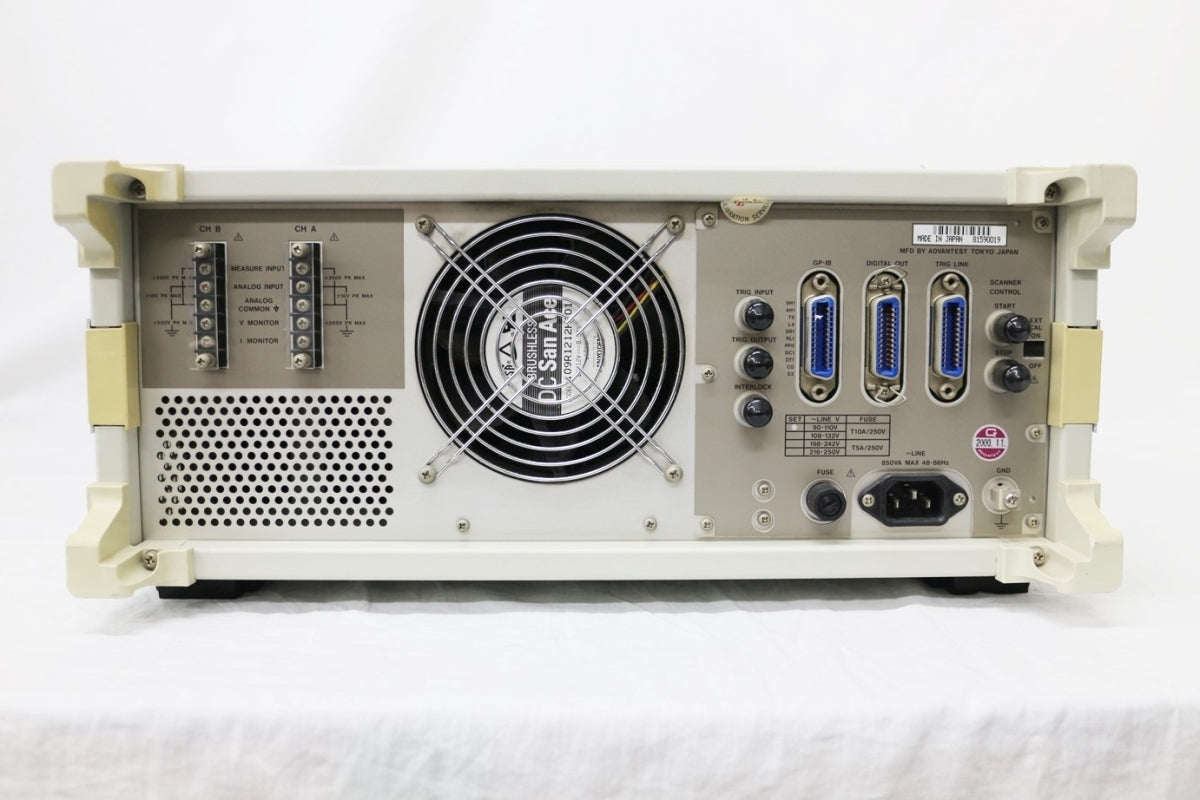 Advantest R6246 DC Voltage Current Source Monitor 2CH 220V 20A [u1023147857]