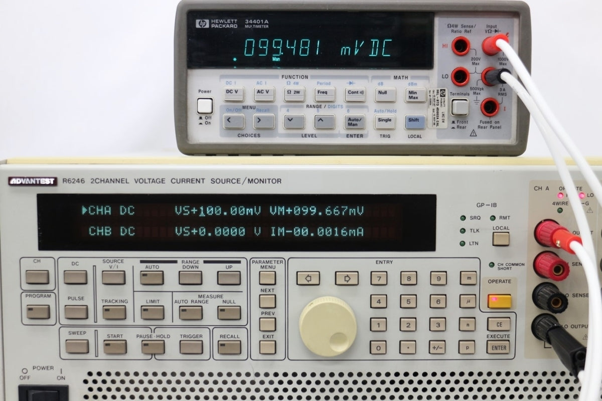 Advantest R6246 DC Voltage Current Source Monitor 2CH 220V 20A [u1023147857]