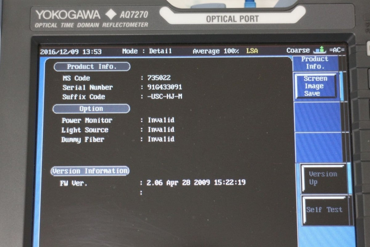 Yokogawa AQ7270 OTDR 1310/1550nm [r1048622832]