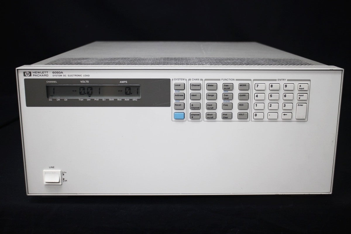 HP 6050A Electronic Load with 60504A 3 Units 1800W [x1048614491]