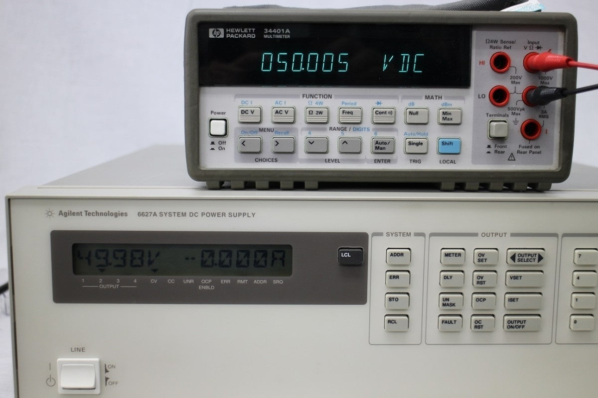 Agilent 6627A Precision System Power Supply 50V 2A 4CH [n1048618801]