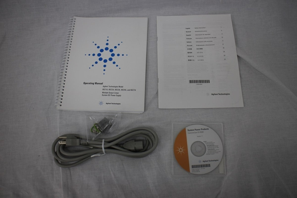 Agilent 6627A Precision System Power Supply 50V 2A 4CH [n1048618801]