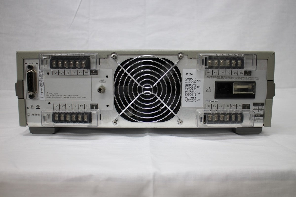 Agilent 6629A Precision Multiple Output Power Supply 50V 2A 4CH [g1048607492]