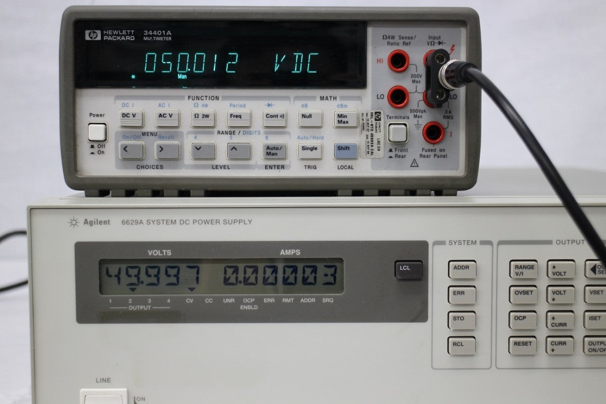 Agilent 6629A Precision Multiple Output Power Supply 50V 2A 4CH [g1048607492]