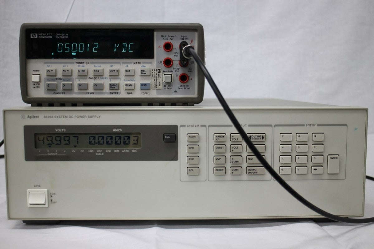 Agilent 6629A Precision Multiple Output Power Supply 50V 2A 4CH [g1048607492]