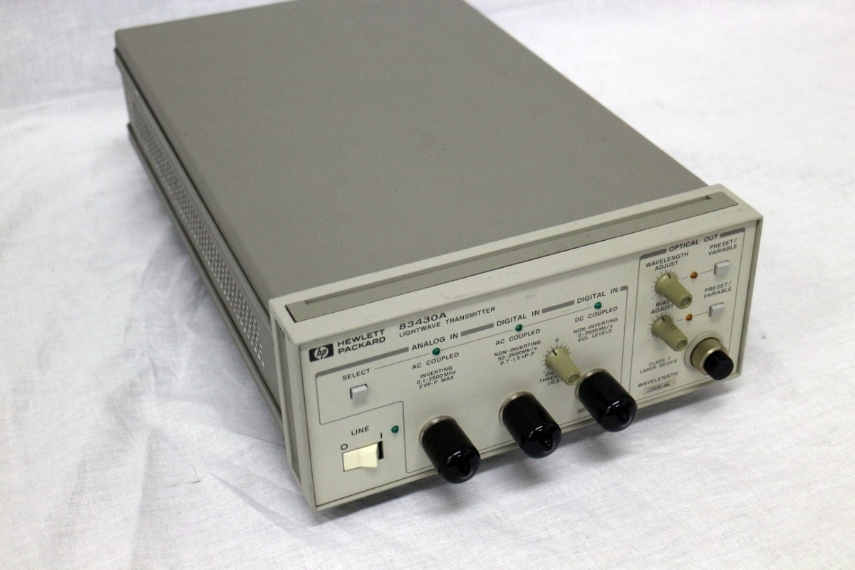 HP 83430A Lightwave Digital Source 2.5Gbps 1310nm [t1048611188]