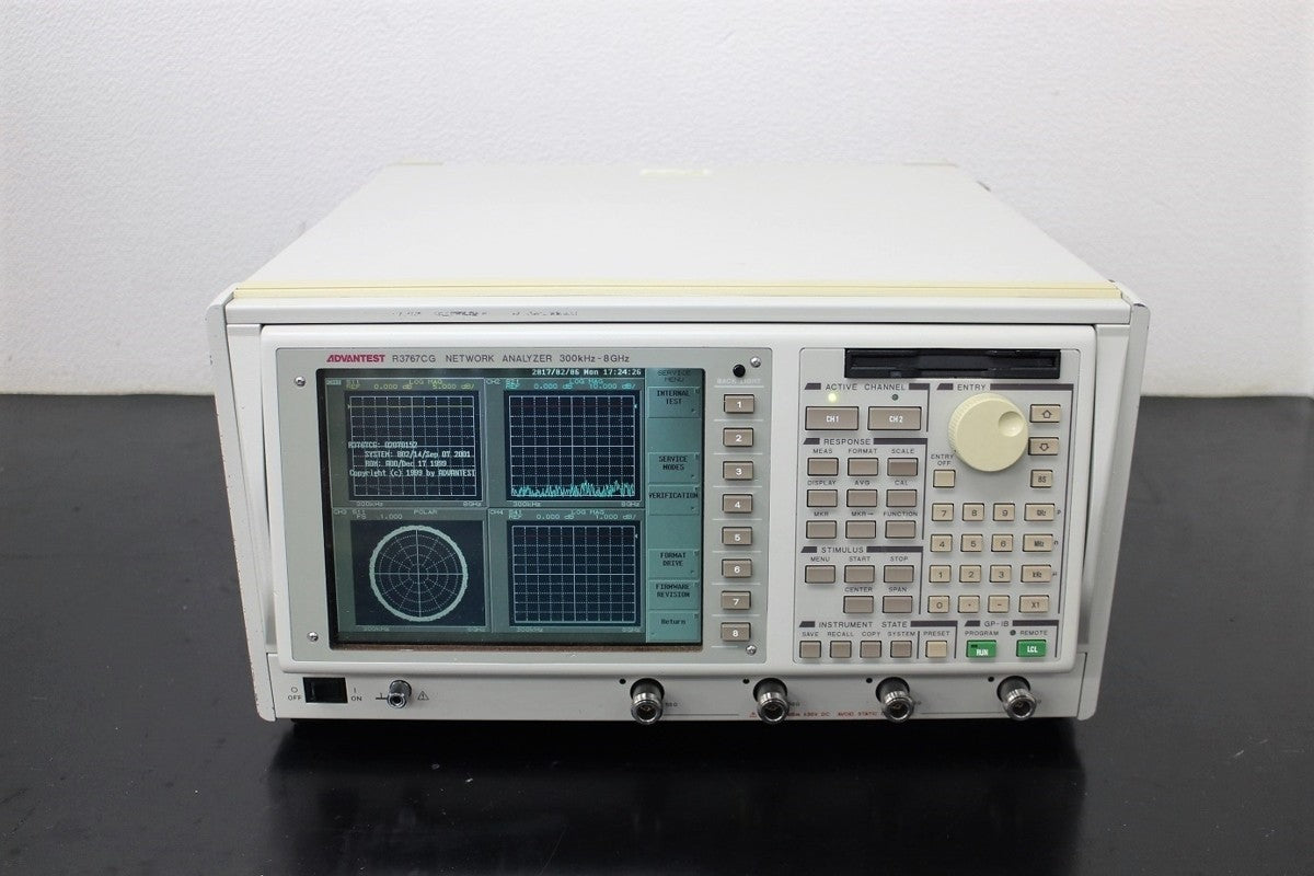 Advantest R3767CG Network Analyzer 8GHz 4-Port [e1048726849]
