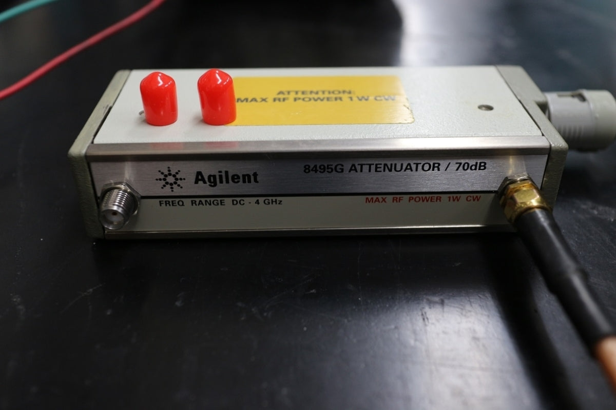 Agilent 8495G 4GHz 70dB Step Attenuator [x1053914934]