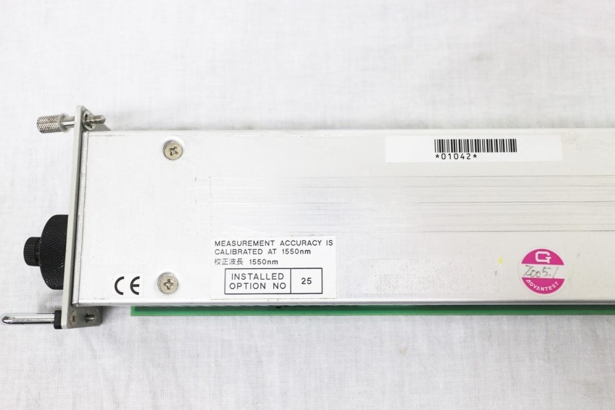 ADVANTEST Q82208 Optical Power Sensor 800-1700nm -94-+10dBm Max20mW [q1054913745]