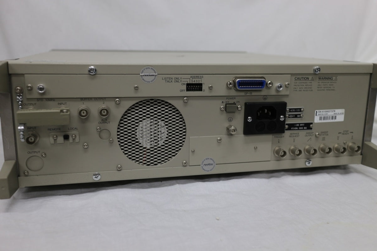 Anritsu MG2502B Synthesizer Level Generator 1Hz-600MHz [p1056075819]