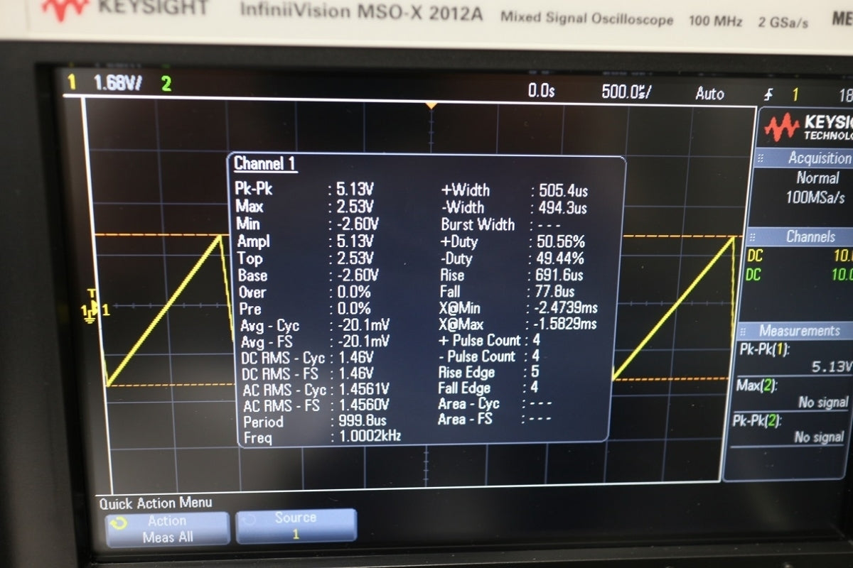 Keysight MSOX2012A Oscilloscope 100MHz 2ch [o1056089494]