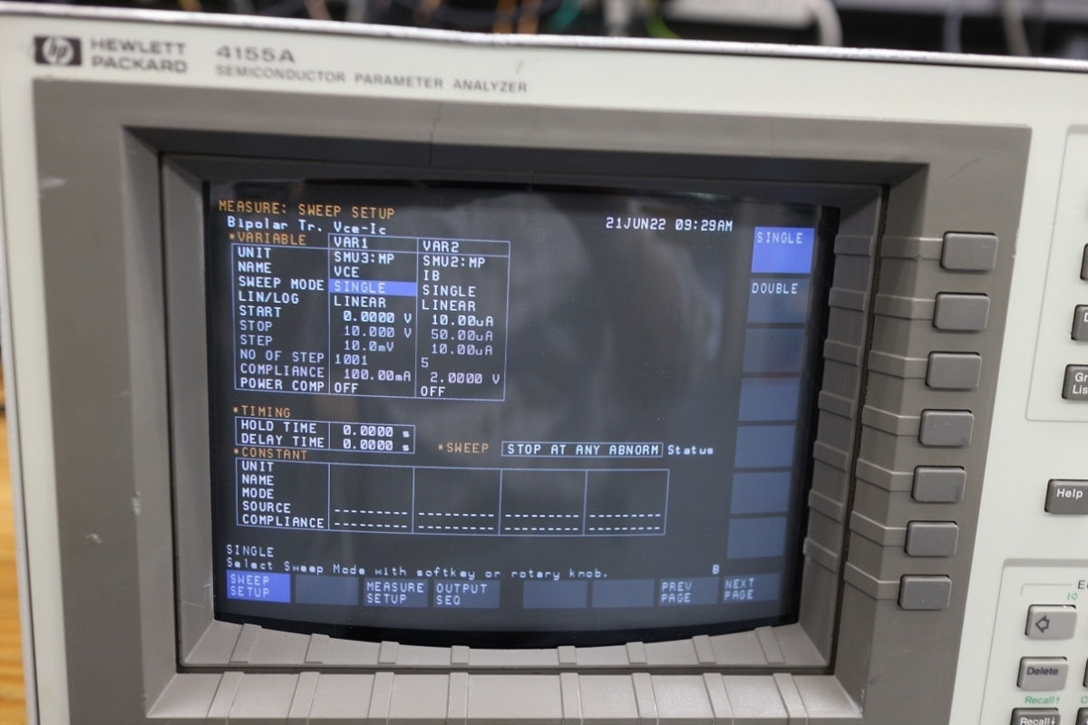 HP 4155A Semiconductor Parameter Analyzer [l1057407000]