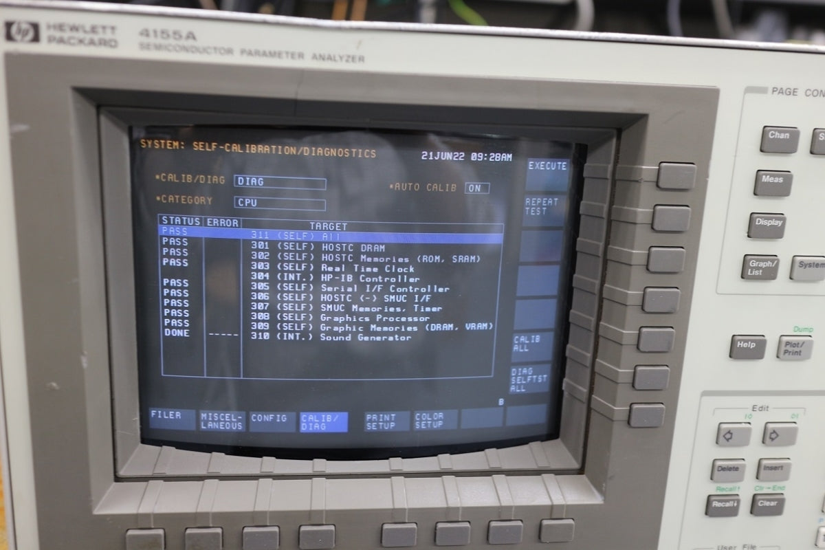 HP 4155A Semiconductor Parameter Analyzer [l1057407000]