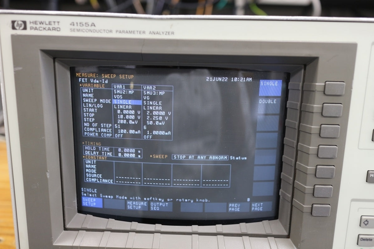 HP 4155A Semiconductor Parameter Analyzer [l1057407000]