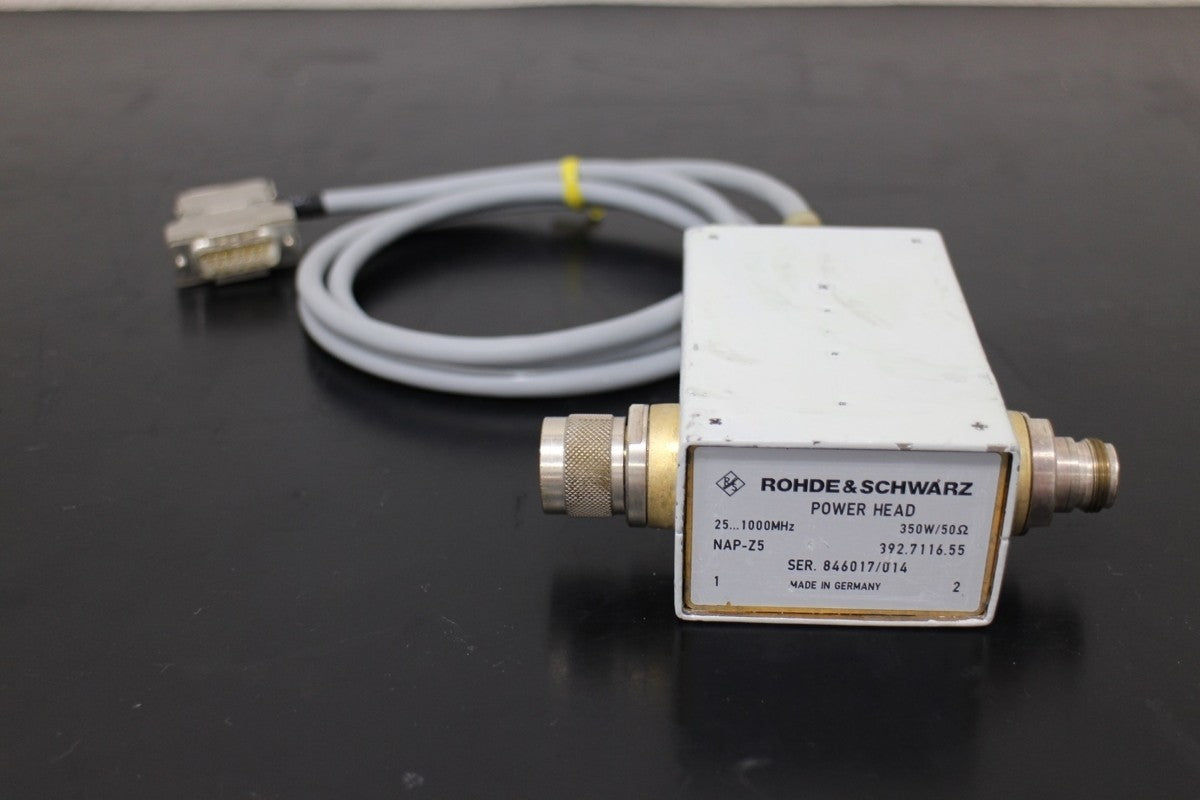 Rohde & Schwarz NAP-Z5 Power Sensor 25MHz-1GHz 350W [r1061644598]