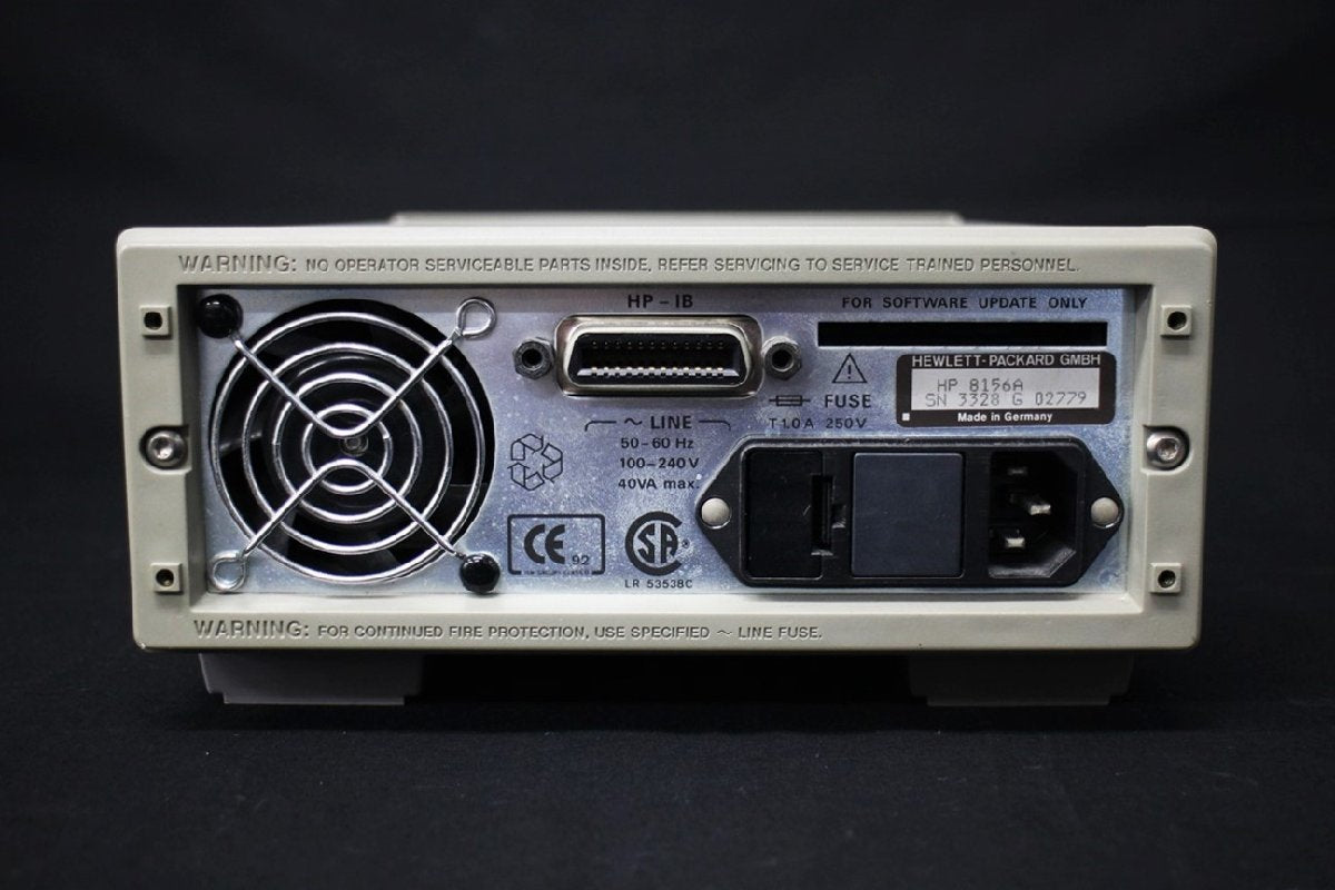 HP 8156A Optical Attenuator 1250-1650nm 60dB [g1064485535]