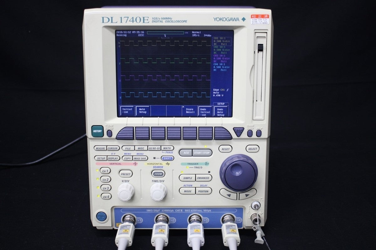 Yokogawa DL1740E Digital Oscilloscope 500MHz 4CH [w1094007570]