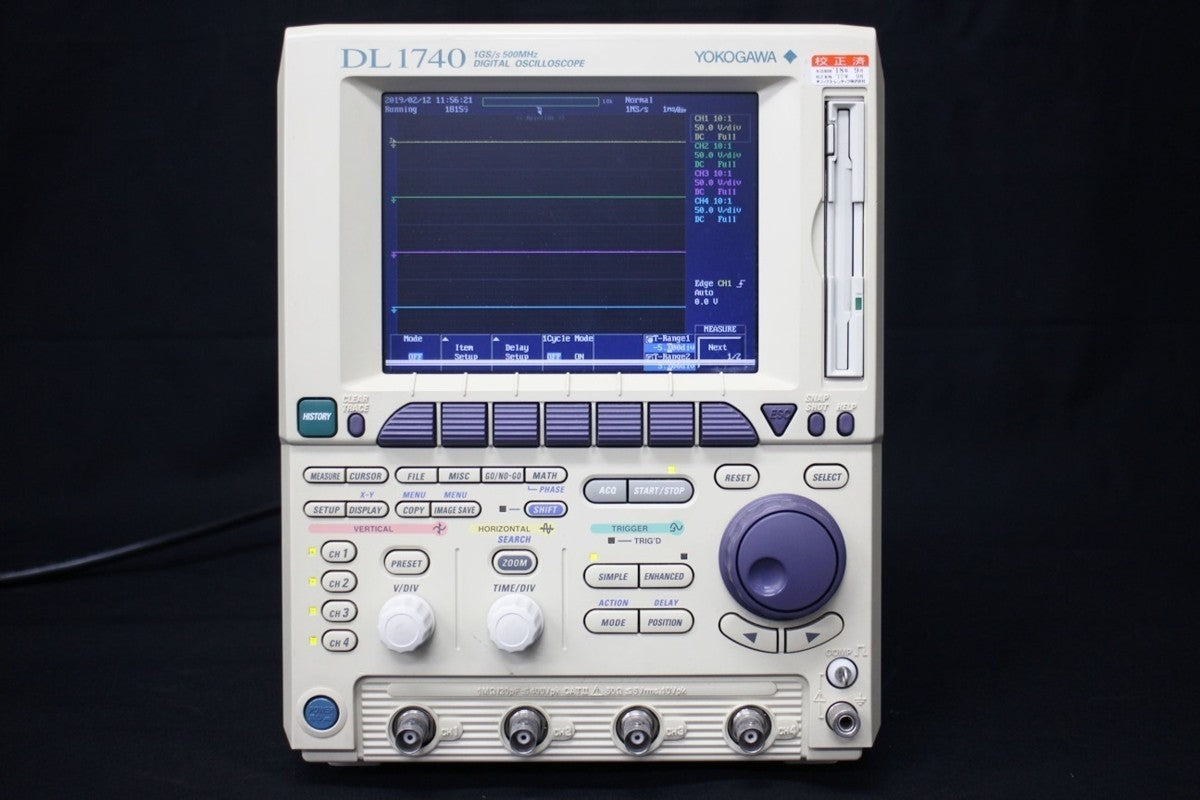 Yokogawa DL1740 Digital Oscilloscope DC-500MHz 4CH [o1094006951]
