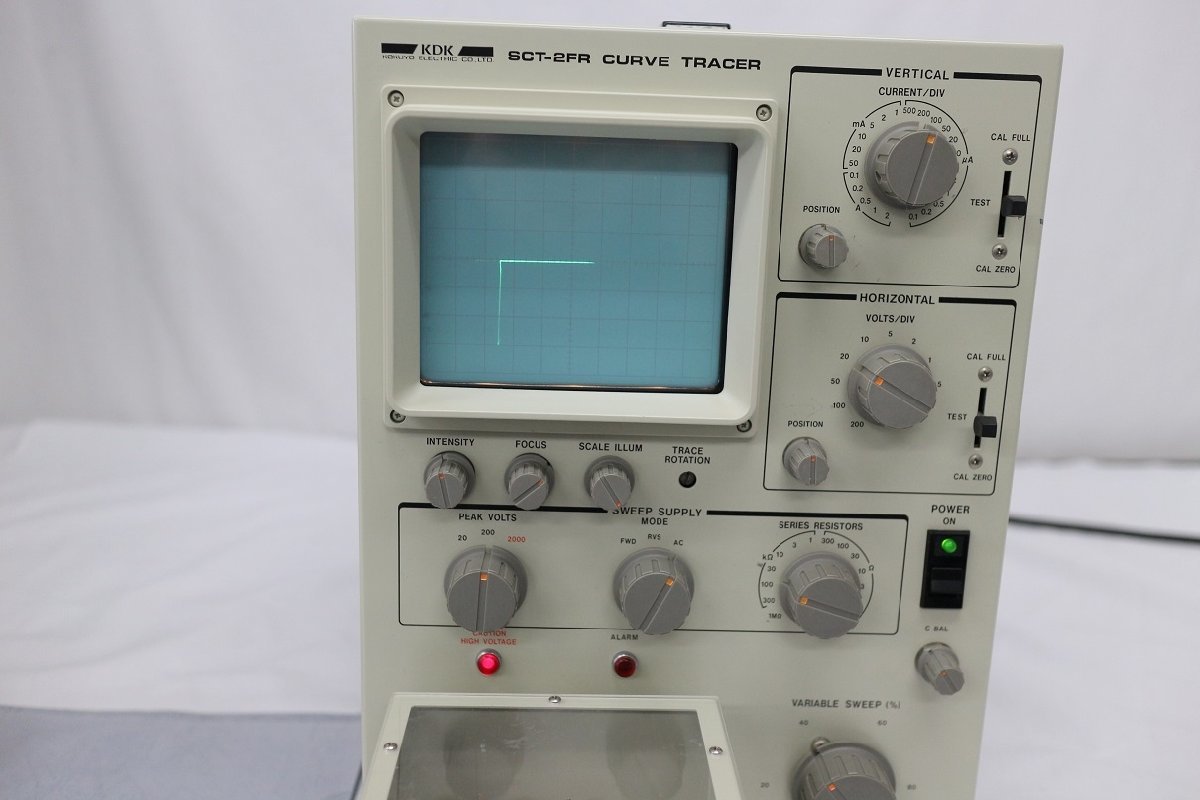 Kokuyo SCT-2FR Curve Tracer 2000V 10A [w1098659601]