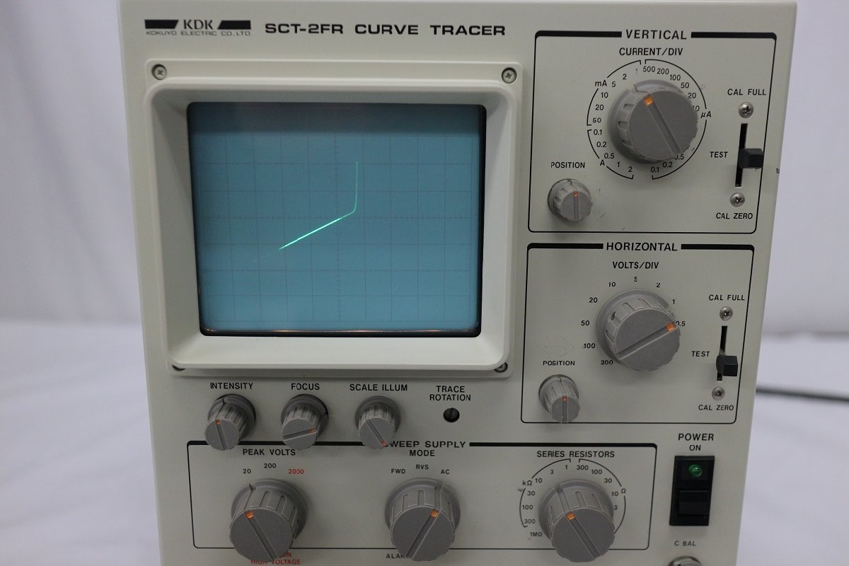 Kokuyo SCT-2FR Curve Tracer 2000V 10A [w1098659601]