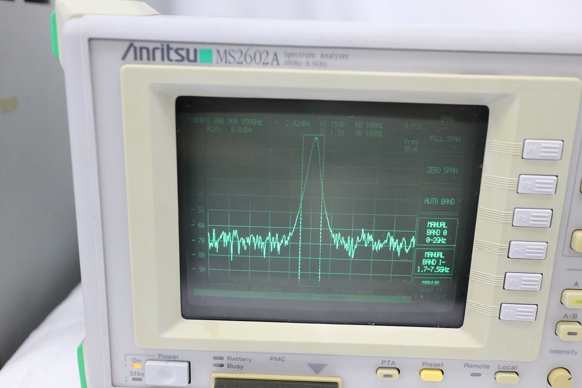Anritsu MS2602A Spectrum Analyzer 8GHz [v1098657534]