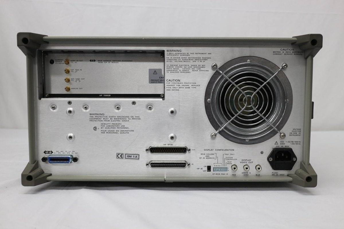 HP 71452B Optical Spectrum Analyzer 600-1700nm [d1113220556]