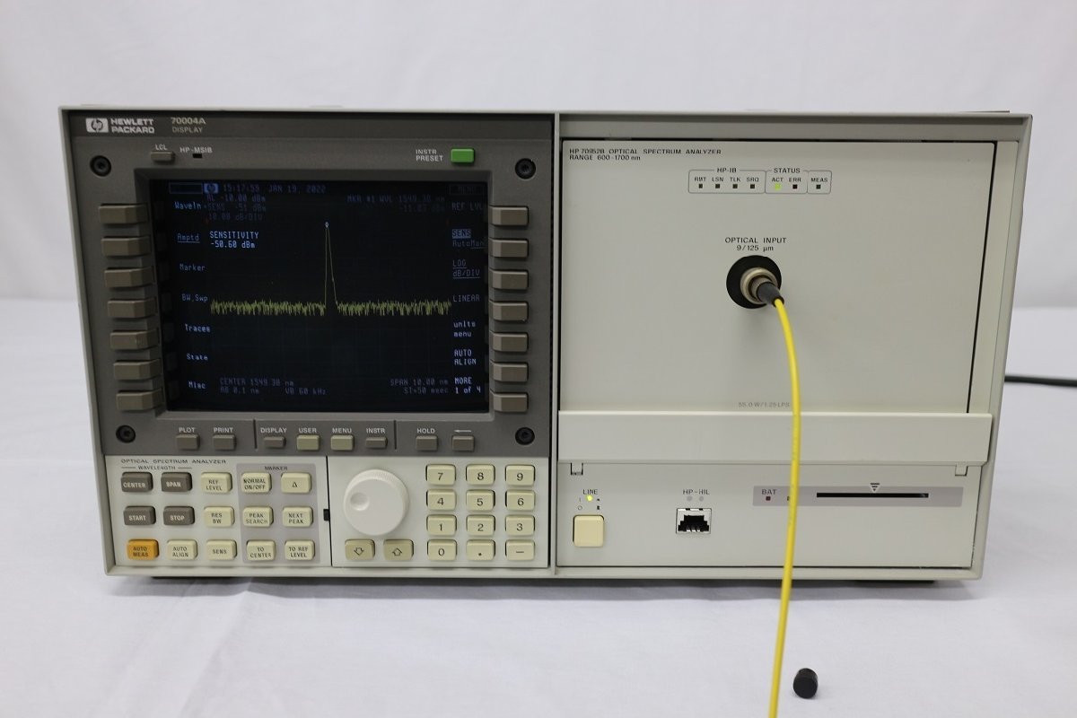HP 71452B Optical Spectrum Analyzer 600-1700nm [d1113220556]