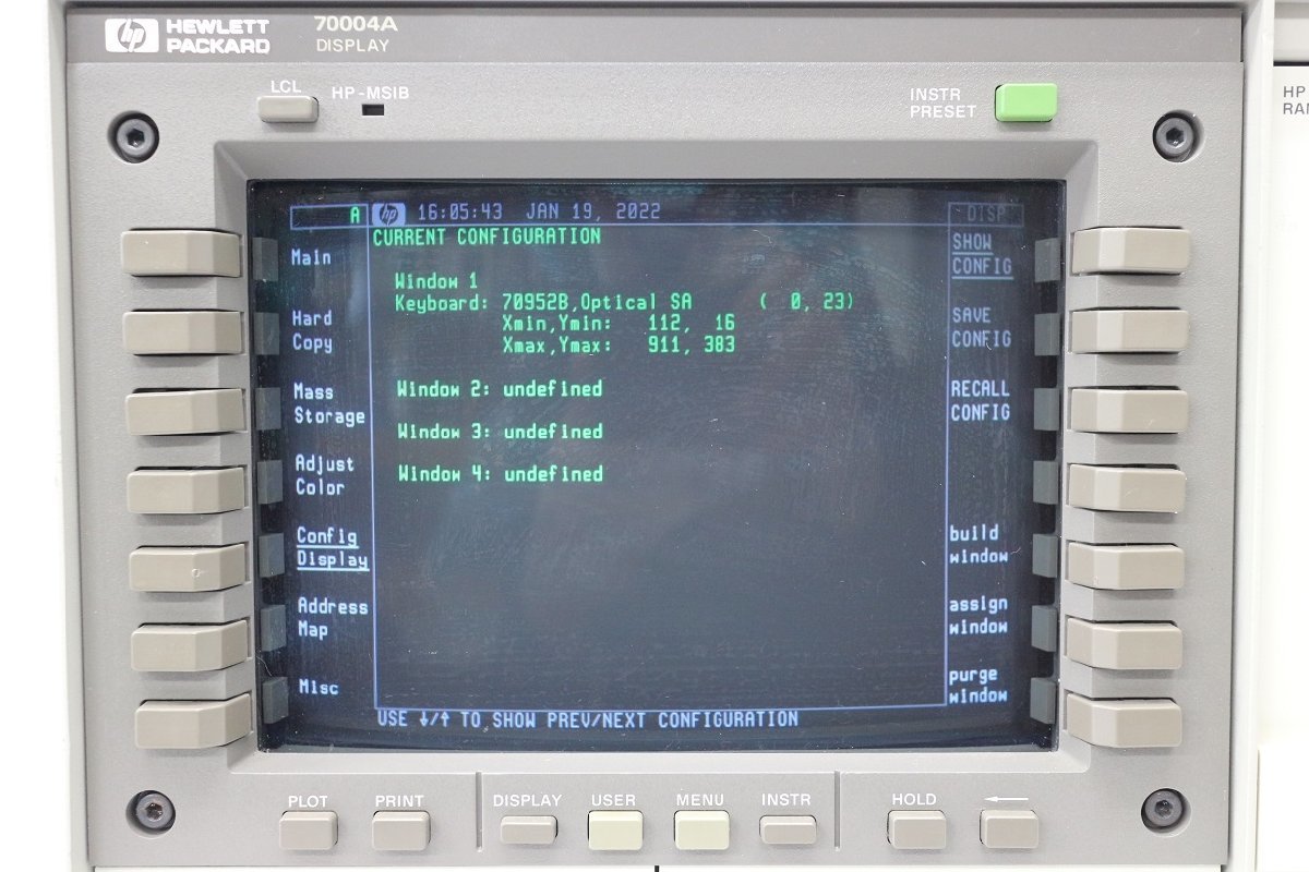 HP 71452B Optical Spectrum Analyzer 600-1700nm [d1113220556]