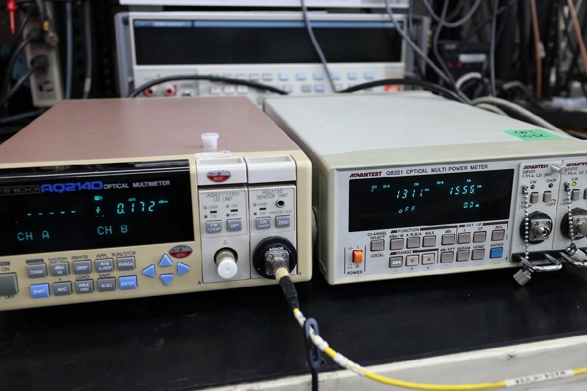 Advantest Q8221 Optical Multimeter with Q81211 Q81212 [w1113364105]