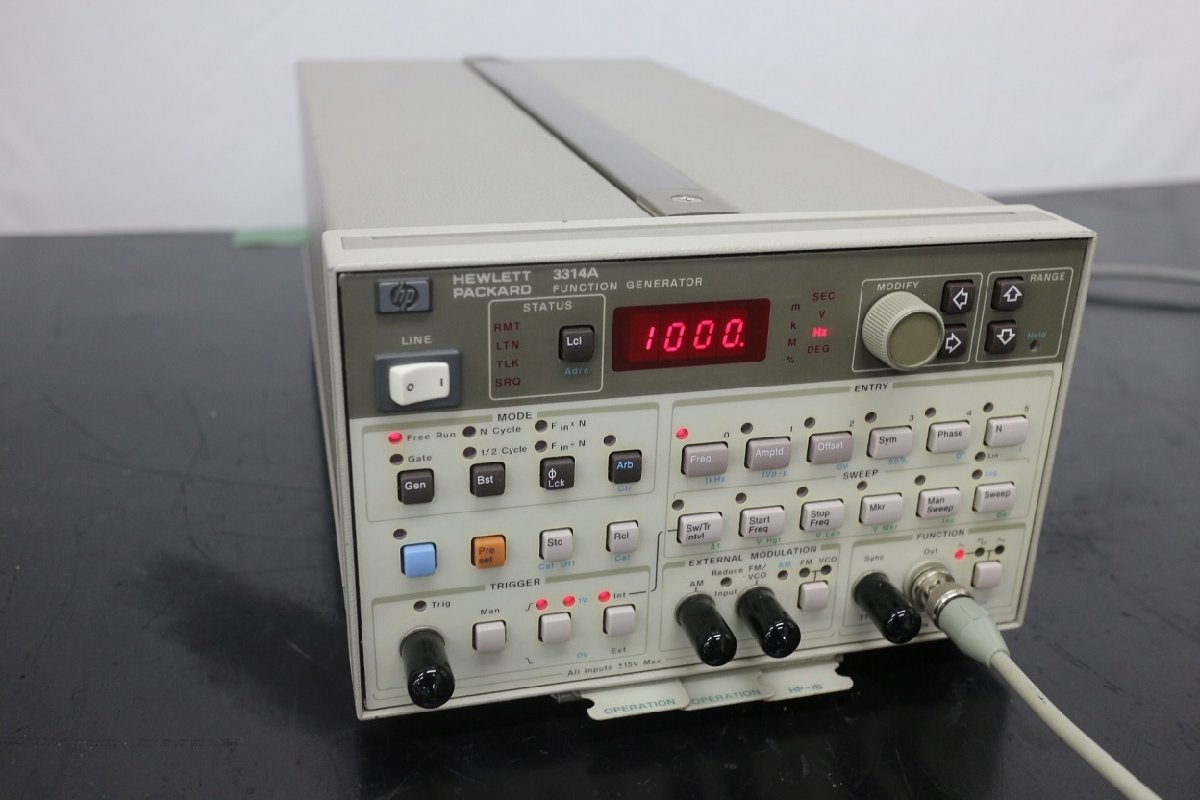 HP 3314A Function Generator 0.001Hz-19.99MHz [c1113944112]