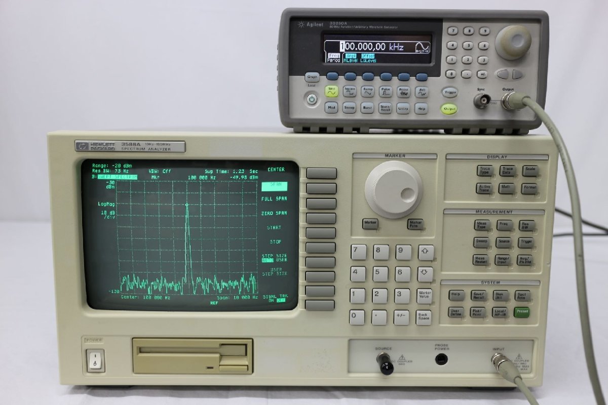 HP 3588A Spectrum Analyzer 10Hz-150MHz [x1115431373]