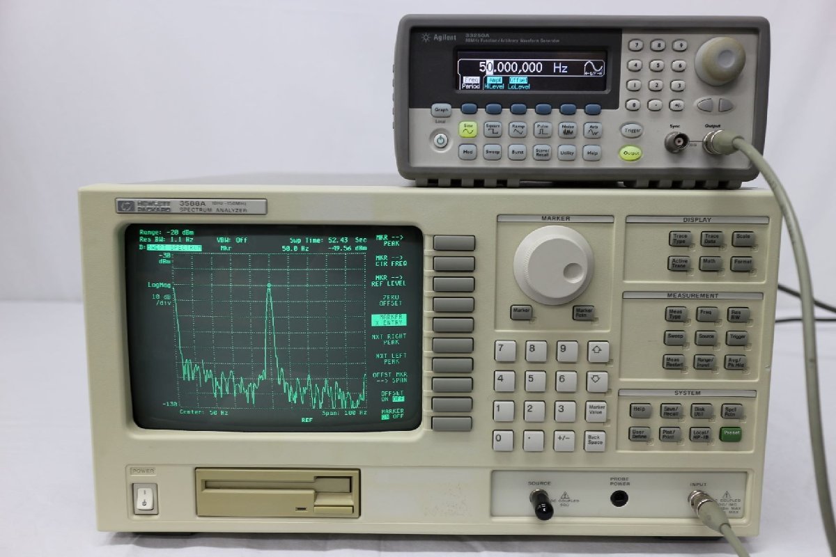HP 3588A Spectrum Analyzer 10Hz-150MHz [x1115431373]