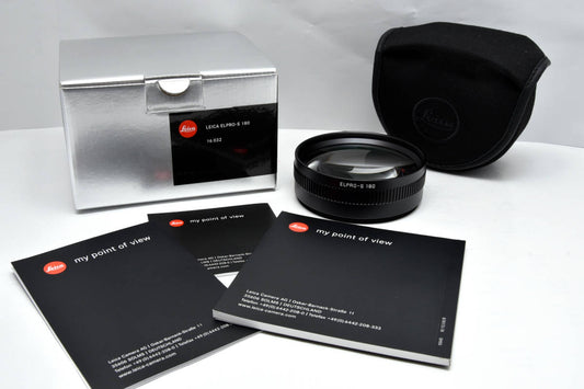 Leica ELPRO-S 180 Close-Up Converter Lens ELPRO 16032 with Original Box S System APO-ELMAR-S 180mm f3.5 [q1123585959]