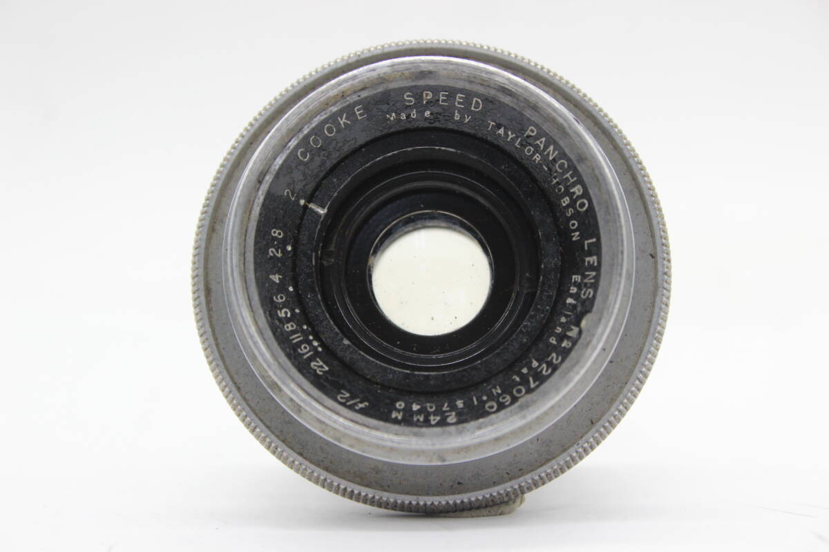 Cooke Speed Panchro 24mm F2 Lens by Taylor-Hobson [1131305742]